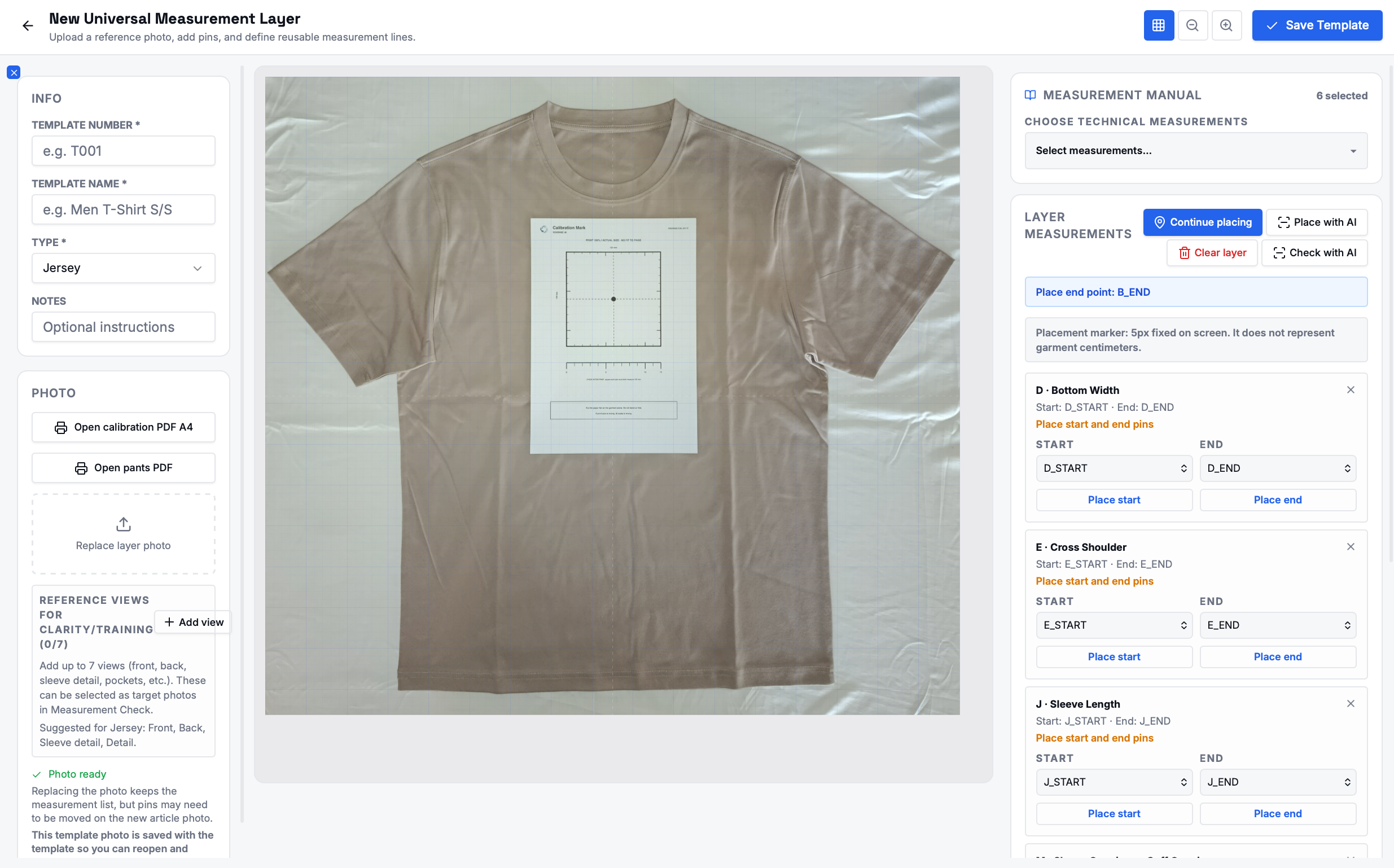 Vision Measurements product measurement analysis