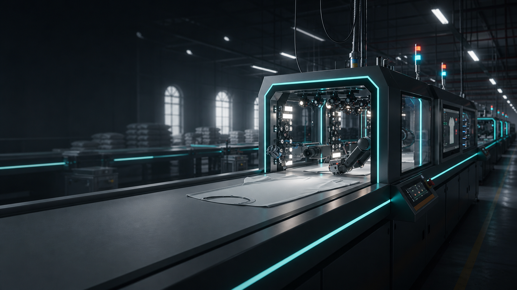 Driving Future automated quality control machine concept